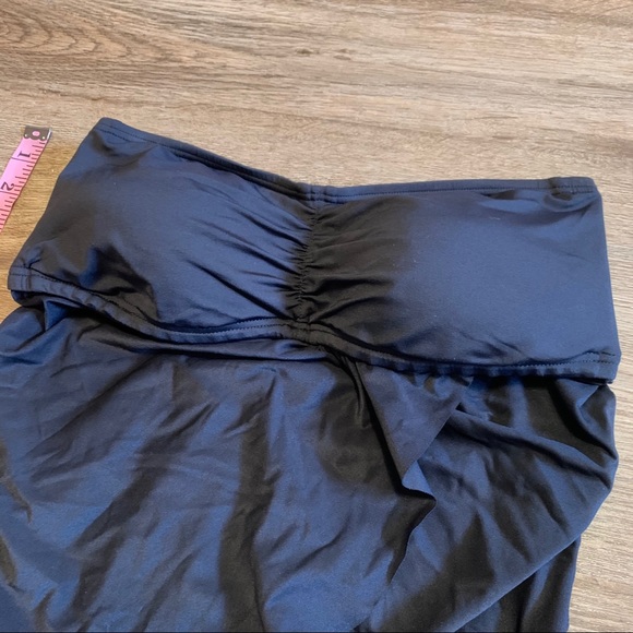 Vince Camuto Black Strapless Swim Top/Tankini | XS - Picture 5 of 7